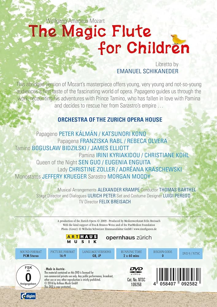 その他 Magic Flute for Children [DVD] 91Y9TMdlJ+L._UF894,1000_QL80_.jpg